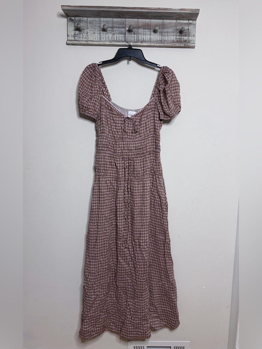 Reformation Rhett Dress Audrie Check - Picture 8 of 16
